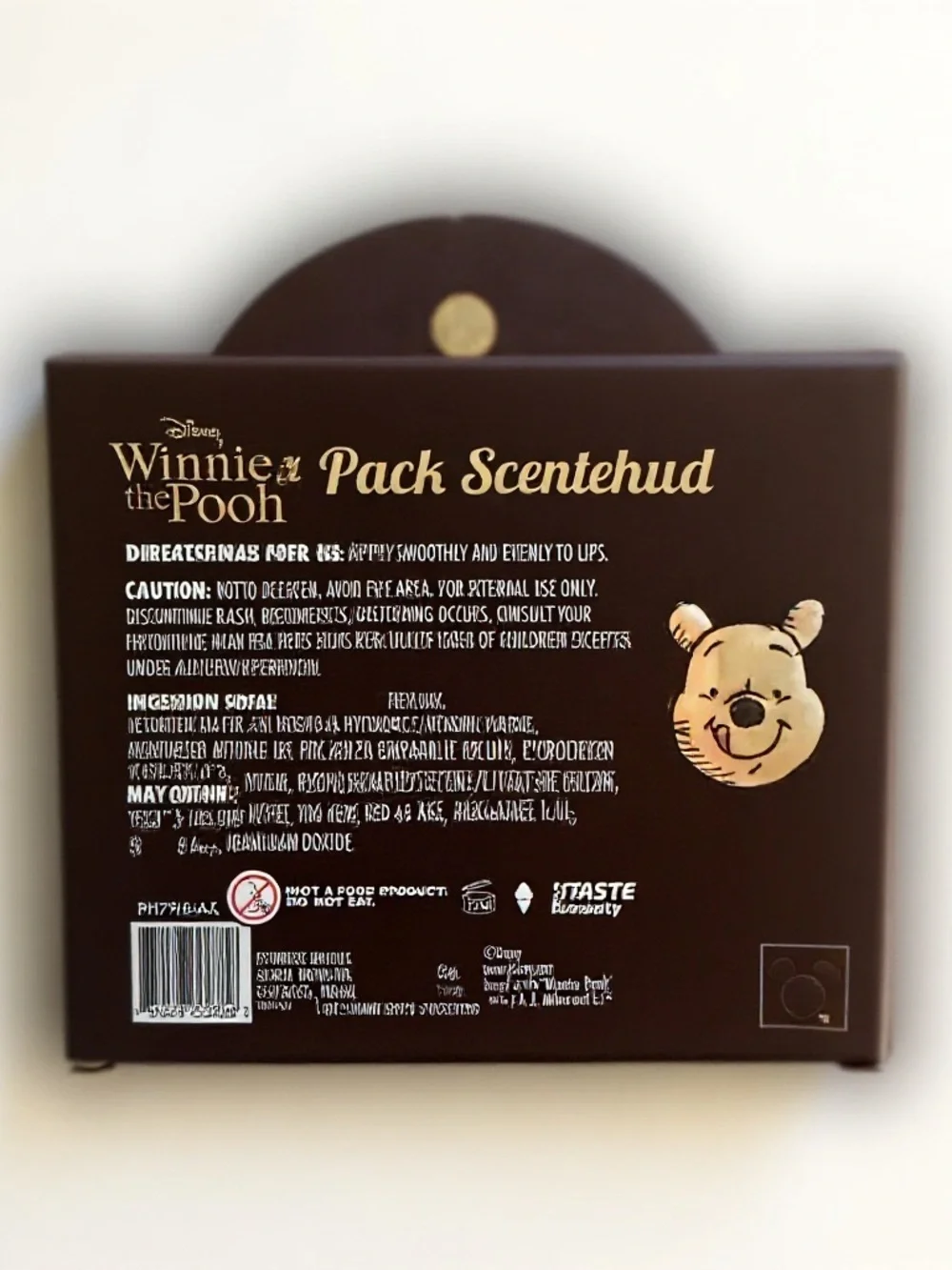 🐻 Disney Winnie the Pooh 4 Pack Scented Lip Balm Set NWT